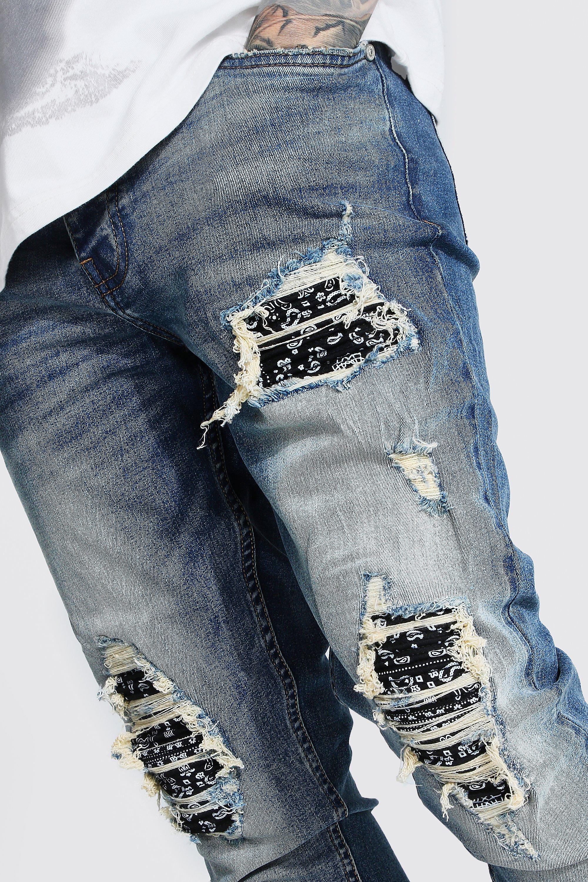 Jeans hot sale fantasia uomo